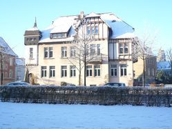 Amtsgericht Rheine - Nebengebäude im Winter